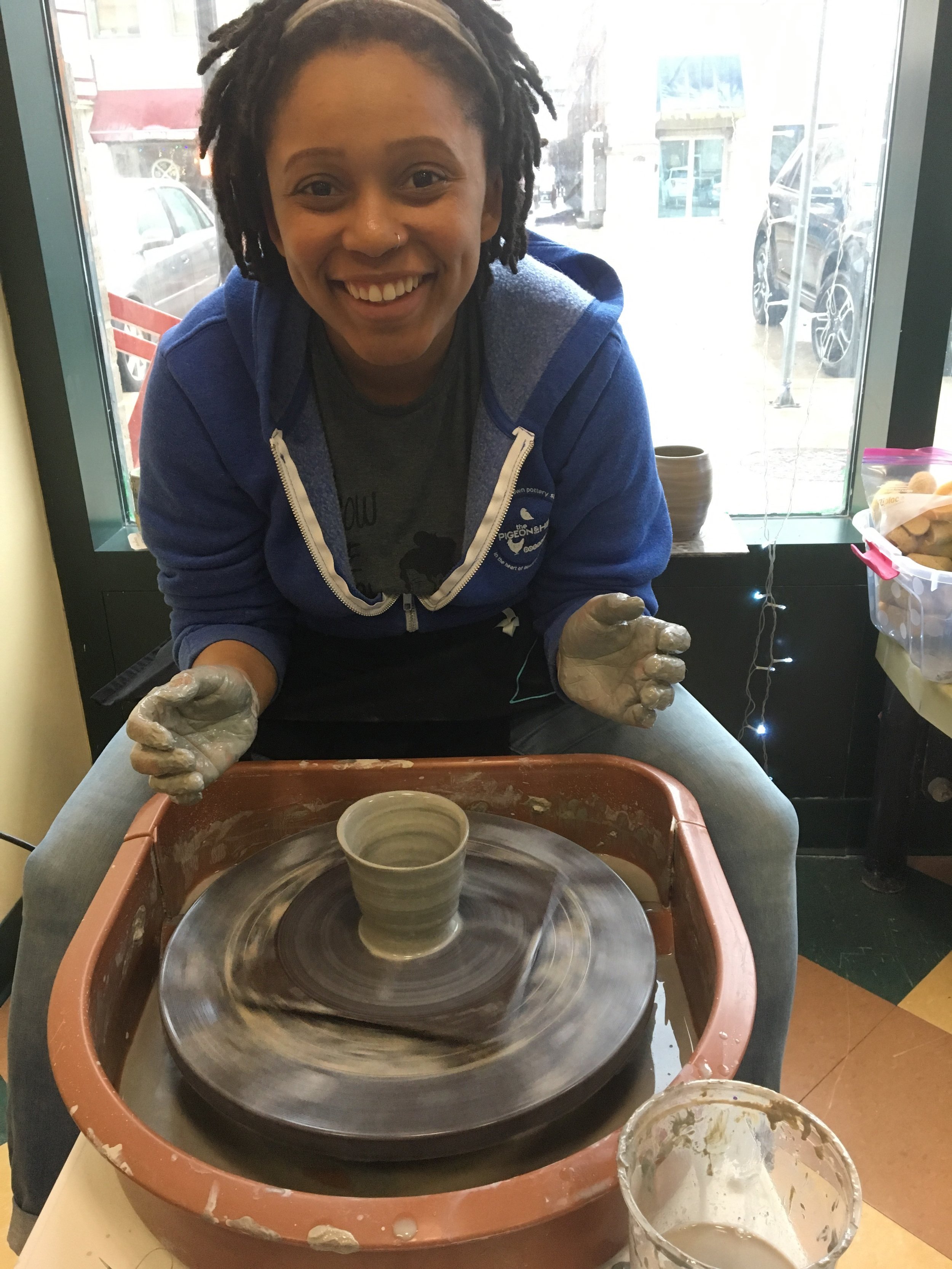 Pottery Wheel for Kids and Adults — The Pigeon and The Hen Pottery